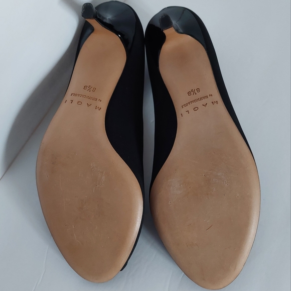 Magli by Bruno Magli Alexis Peep Toe Pumps Sz 8.5B - Picture 8 of 10